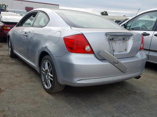 JTKDE177770198929 - 2007 TOYOTA SCION TC GRAY photo 3