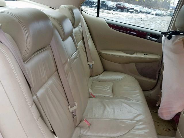 JTHBF30G130140955 - 2003 LEXUS ES 300 BLUE photo 6