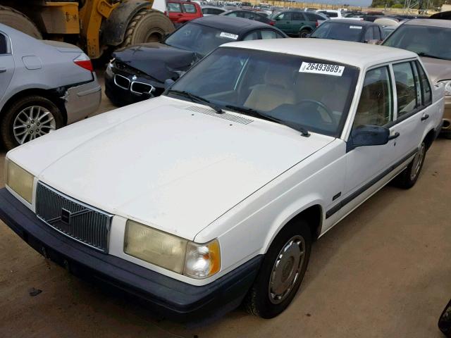 YV1JS8317R1155678 - 1994 VOLVO 940 WHITE photo 2