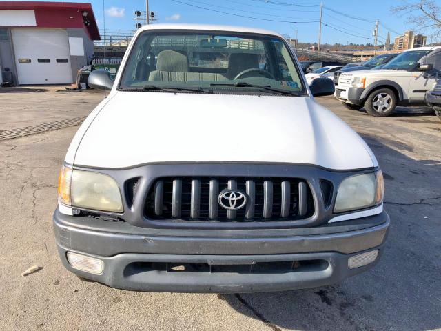 5TENL42N71Z846544 - 2001 TOYOTA TACOMA WHITE photo 6