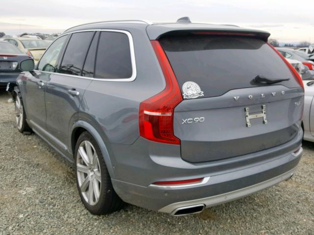 YV4A22PLXG1022714 - 2016 VOLVO XC90 T6 SILVER photo 3