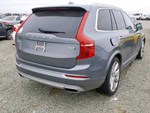 YV4A22PLXG1022714 - 2016 VOLVO XC90 T6 SILVER photo 4