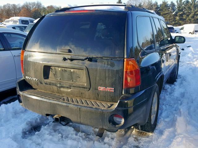 1GKDT13S162188279 - 2006 GMC ENVOY BLACK photo 4