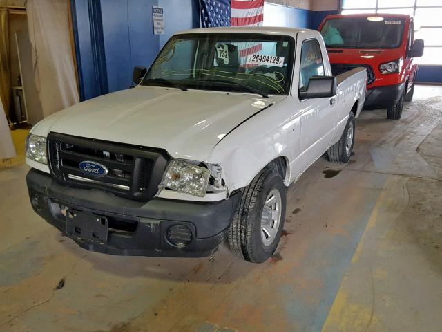 1FTKR1AD9BPB16135 - 2011 FORD RANGER WHITE photo 2