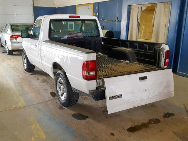 1FTKR1AD9BPB16135 - 2011 FORD RANGER WHITE photo 3