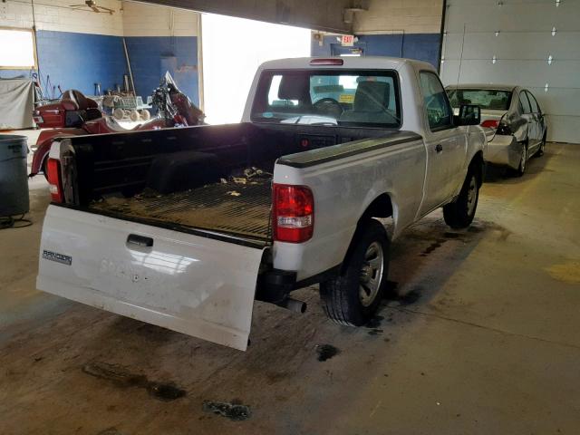 1FTKR1AD9BPB16135 - 2011 FORD RANGER WHITE photo 4