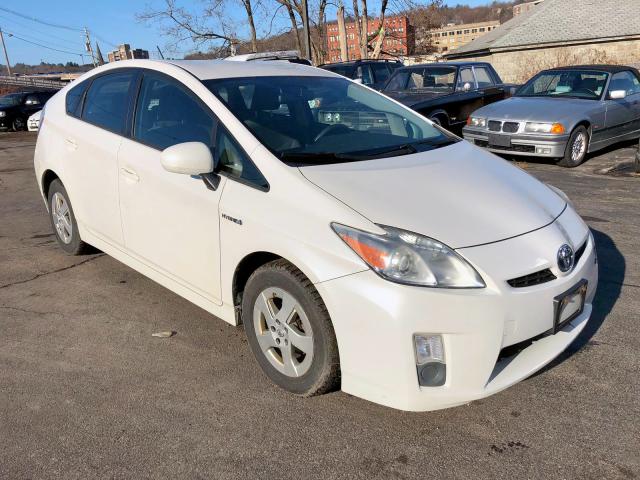 JTDKN3DU3A0149464 - 2010 TOYOTA PRIUS WHITE photo 1