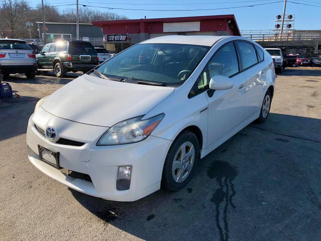 JTDKN3DU3A0149464 - 2010 TOYOTA PRIUS WHITE photo 2