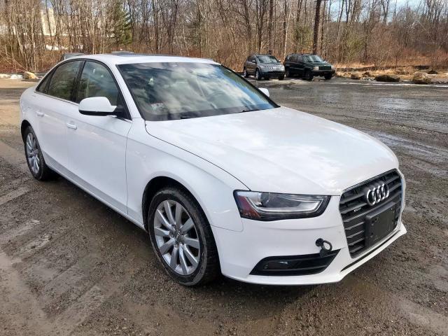 WAUBFAFL4DA154450 - 2013 AUDI A4 PREMIUM WHITE photo 1