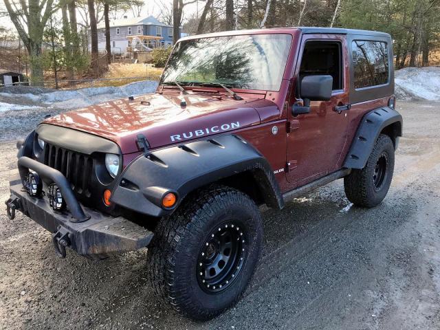 1J8GA64117L127195 - 2007 JEEP WRANGLER R RED photo 2