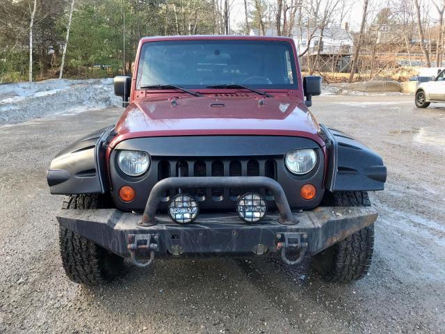 1J8GA64117L127195 - 2007 JEEP WRANGLER R RED photo 8