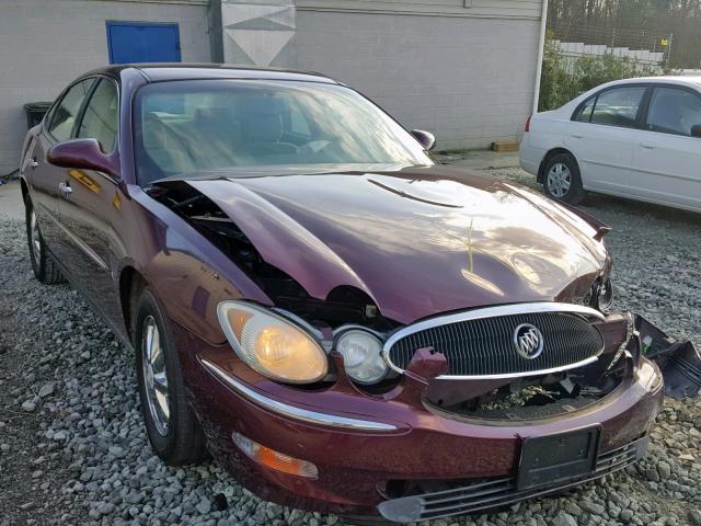 2G4WC582871217388 - 2007 BUICK LACROSSE C BURGUNDY photo 1