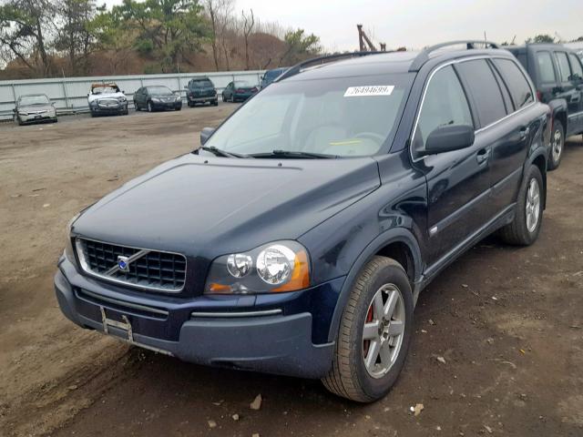 YV1CZ592951145344 - 2005 VOLVO XC90 BLUE photo 2