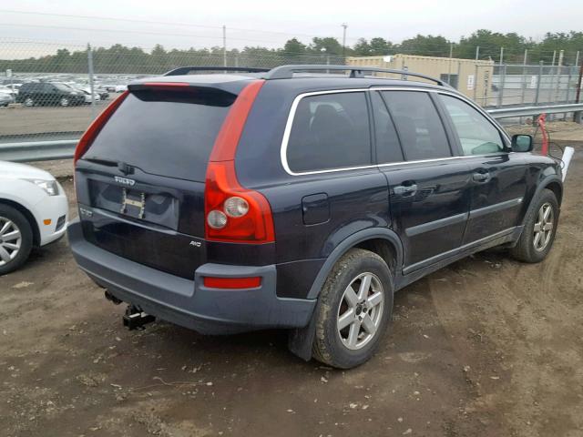 YV1CZ592951145344 - 2005 VOLVO XC90 BLUE photo 4