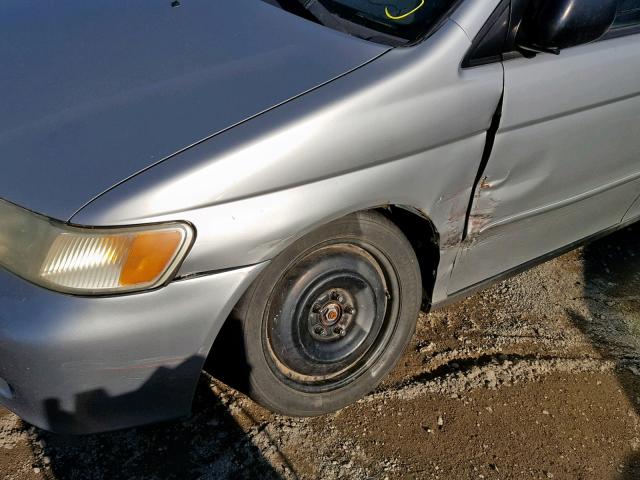 5FNRL18503B032537 - 2003 HONDA ODYSSEY LX SILVER photo 9