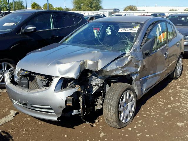 3N1AB6AP9CL688815 - 2012 NISSAN SENTRA 2.0 SILVER photo 2