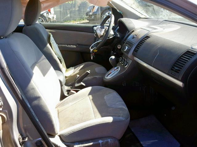 3N1AB6AP9CL688815 - 2012 NISSAN SENTRA 2.0 SILVER photo 5