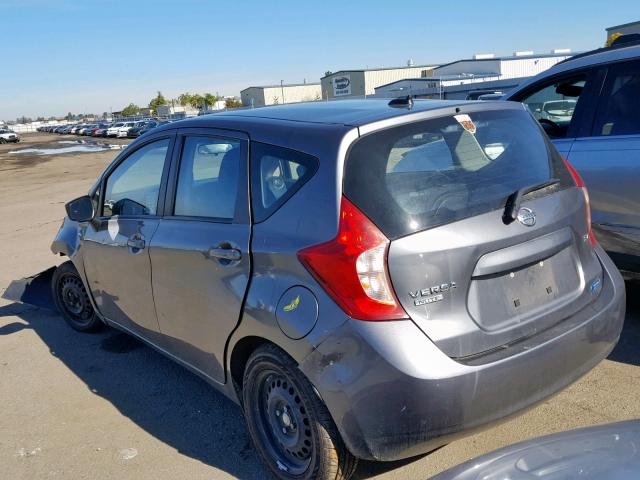 3N1CE2CP8GL363259 - 2016 NISSAN VERSA NOTE GRAY photo 3