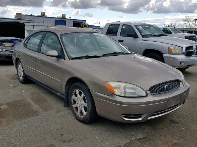 1FAFP56U16A225565 - 2006 FORD TAURUS SEL TAN photo 1