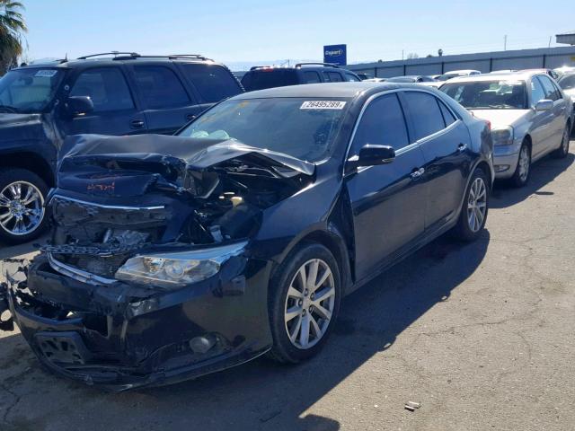1G11H5SA9DU133833 - 2013 CHEVROLET MALIBU LTZ შავი ფოტო 2