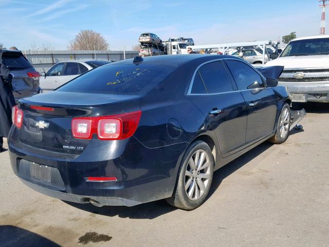 1G11H5SA9DU133833 - 2013 CHEVROLET MALIBU LTZ BLACK photo 4