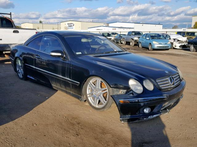 WDBPJ75JX5A044805 - 2005 MERCEDES-BENZ CL 500 BLACK photo 1