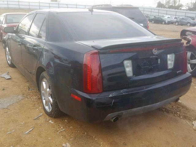 1G6DW677950234735 - 2005 CADILLAC STS BLACK photo 3