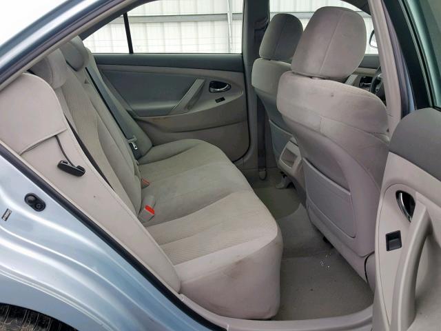 4T1BE46K38U761115 - 2008 TOYOTA CAMRY CE BLUE photo 6