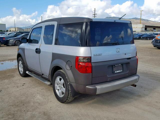 5J6YH18594L006461 - 2004 HONDA ELEMENT EX SILVER photo 3