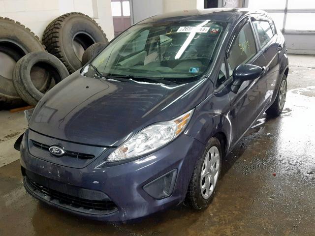 3FADP4TJ7DM166940 - 2013 FORD FIESTA S BLUE photo 2