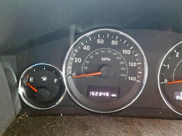 1J8HG48K49C511209 - 2009 JEEP COMMANDER BLUE photo 8