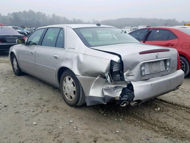 1G6KD54Y34U212368 - 2004 CADILLAC DEVILLE SILVER photo 3