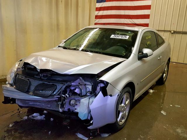 1G2AL15F377248361 - 2007 PONTIAC G5 SILVER photo 2