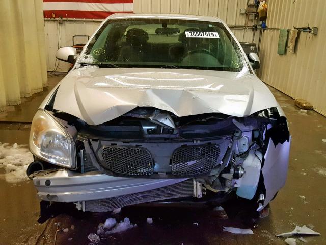 1G2AL15F377248361 - 2007 PONTIAC G5 SILVER photo 9