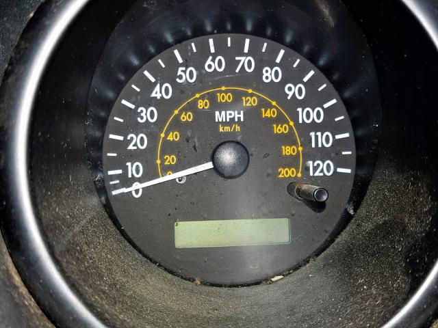 KL1TD66637B773969 - 2007 CHEVROLET AVEO BASE წითელი ფოტო 8