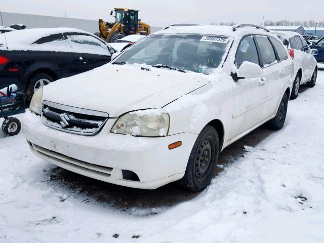 KL5JD86Z86K293386 - 2006 SUZUKI FORENZA WHITE photo 2