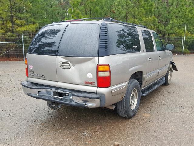 3GKFK16T8YG218646 - 2000 GMC YUKON XL K BEIGE photo 4