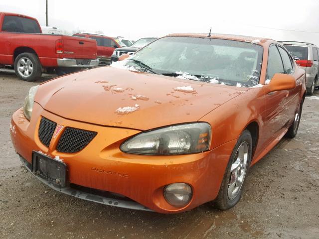 2G2WR524541134272 - 2004 PONTIAC GRAND PRIX ORANGE photo 2
