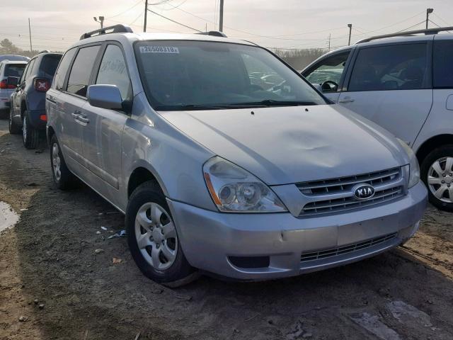 KNDMB133076140676 - 2007 KIA SEDONA EX SILVER photo 1