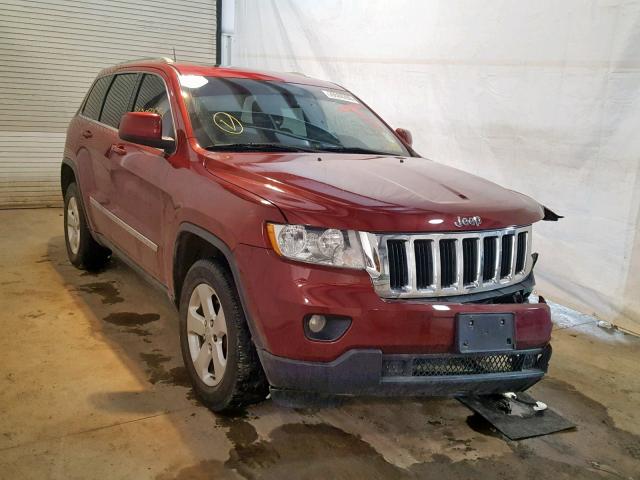 1C4RJFAG6CC166433 - 2012 JEEP GRAND CHER RED photo 1