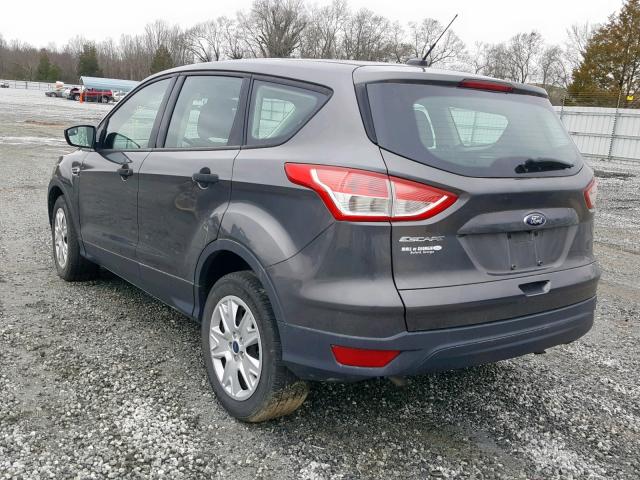 1FMCU0F73FUC85487 - 2015 FORD ESCAPE S BLACK photo 3