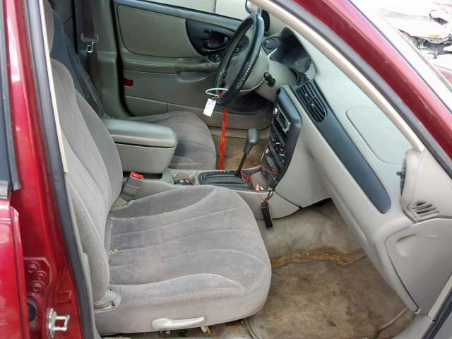 1G1ND52F34M632264 - 2004 CHEVROLET CLASSIC RED photo 5