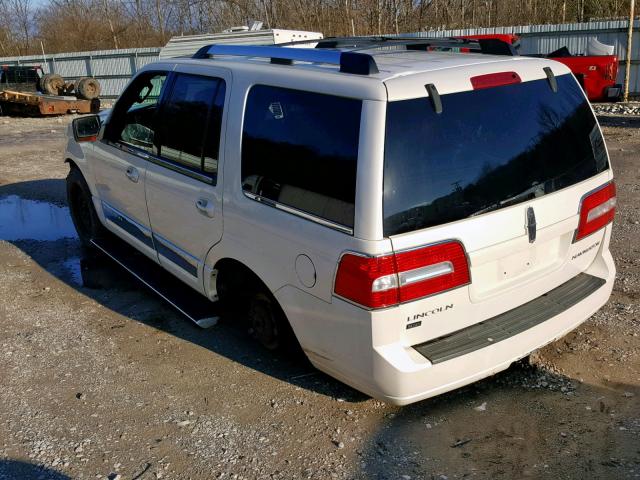 5LMFU28548LJ16248 - 2008 LINCOLN NAVIGATOR Ақ фото 3