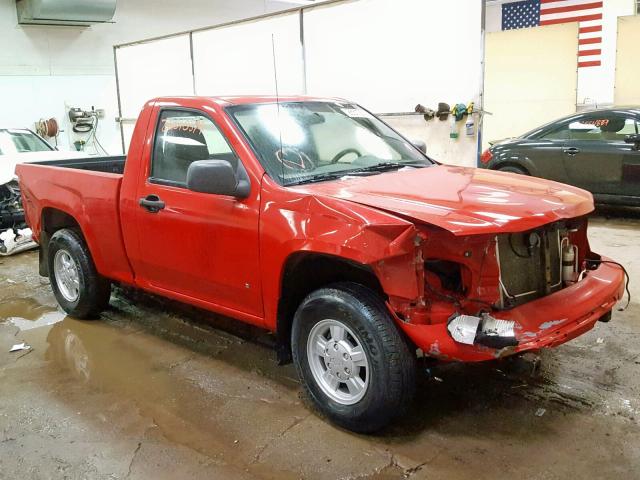 1GCCS148268149534 - 2006 CHEVROLET COLORADO RED photo 1