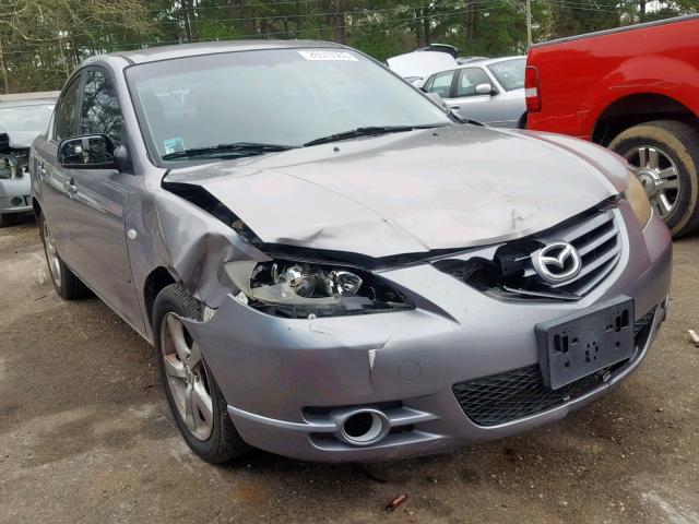 JM1BK123651330193 - 2005 MAZDA 3 S GRAY photo 1