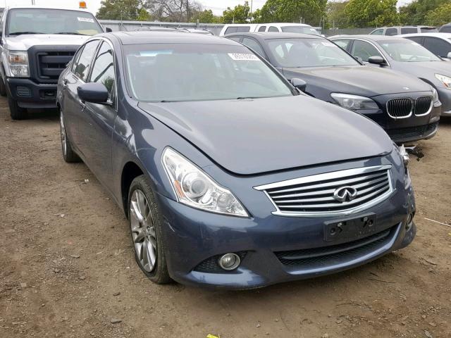 JN1CV6AR0BM402145 - 2011 INFINITI G37 BLUE photo 1