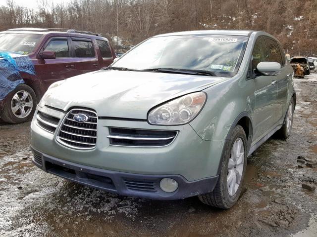 4S4WX85C264405345 - 2006 SUBARU B9 TRIBECA GREEN photo 2