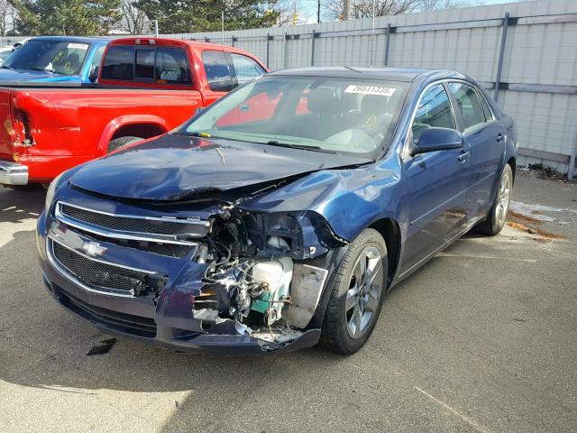 1G1ZC5EB1AF147392 - 2010 CHEVROLET MALIBU 1LT 蓝色 照片 2