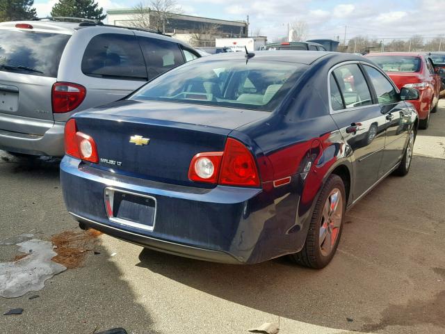 1G1ZC5EB1AF147392 - 2010 CHEVROLET MALIBU 1LT 蓝色 照片 4
