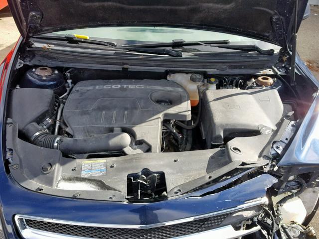 1G1ZC5EB1AF147392 - 2010 CHEVROLET MALIBU 1LT 蓝色 照片 7